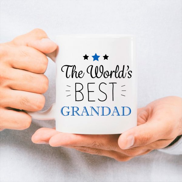 World's Best Nanny & Grandad Pair Of Ceramic Mugs Cups - Image 6