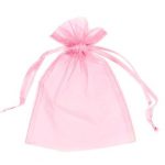 Baby Pink Organza Gift Bag
