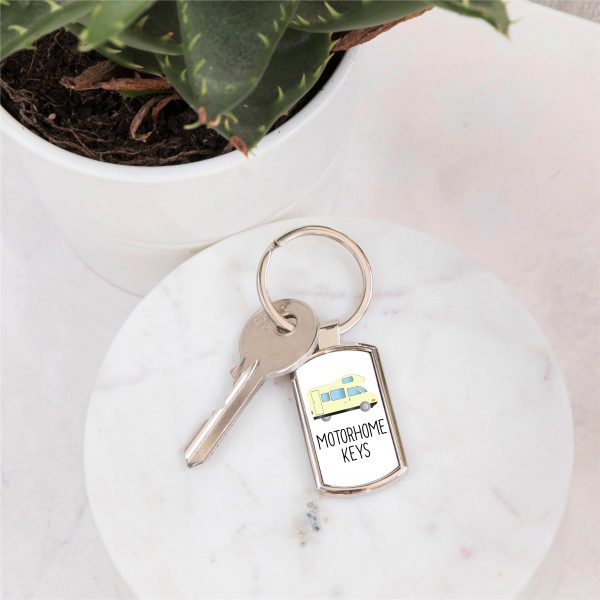 Motorhome Keys Metal Keyring - Image 3