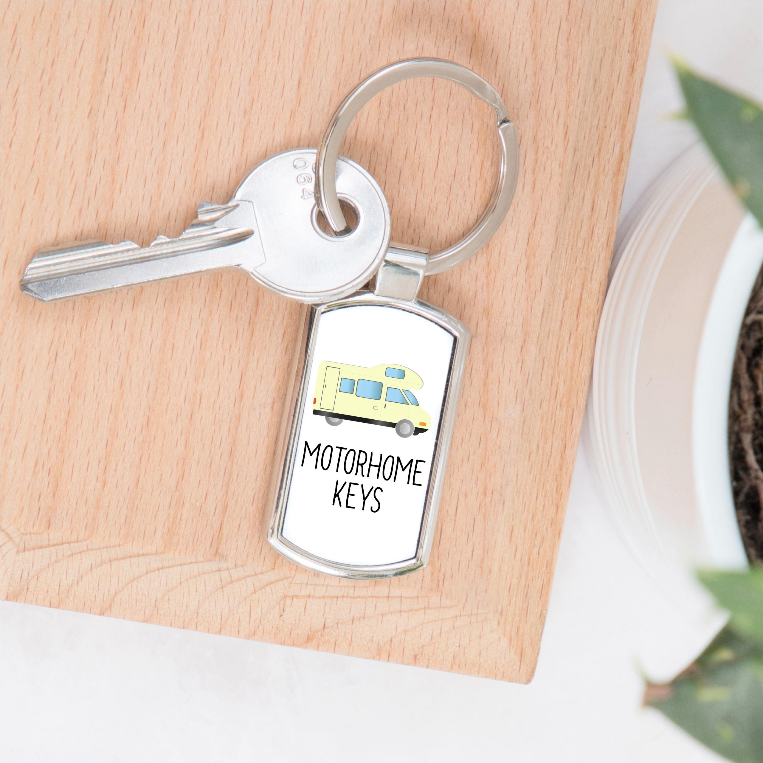 Motorhome Keys Metal Keyring - Image 4