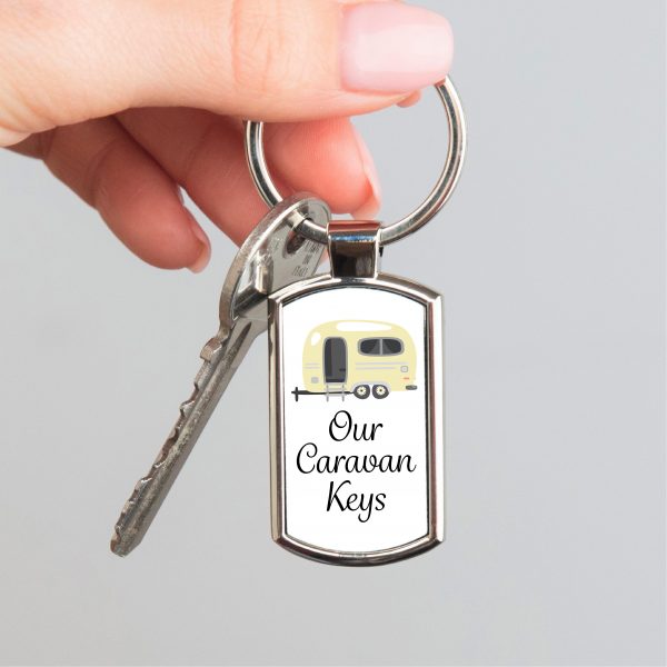 Our Caravan Keys Metal Keyring