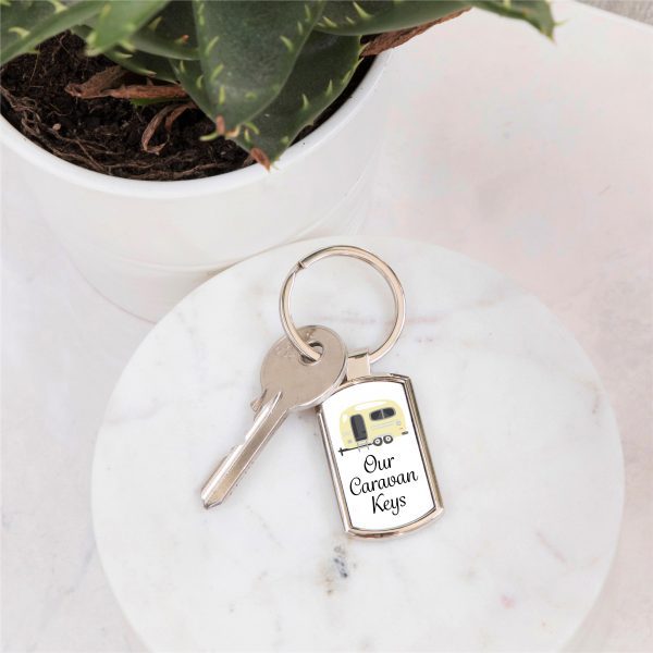 Our Caravan Keys Metal Keyring - Image 3