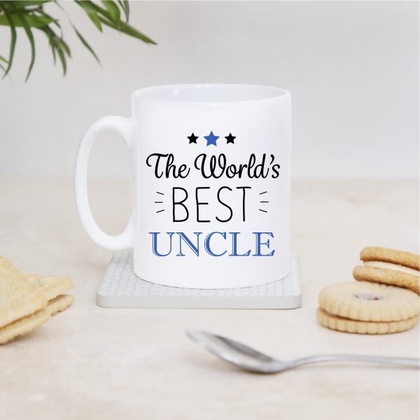 World's Best Auntie & Uncle Pair Of Ceramic Mugs Cups - Image 5