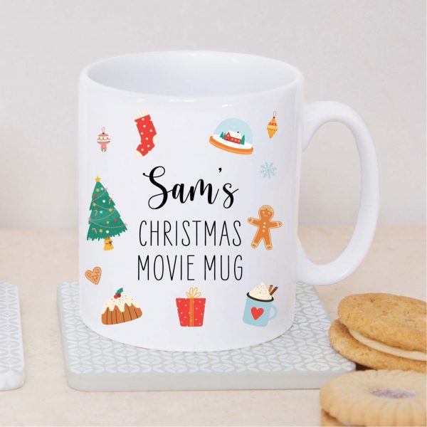Personalised Christmas Movie Name Ceramic Mug Cup - Image 4