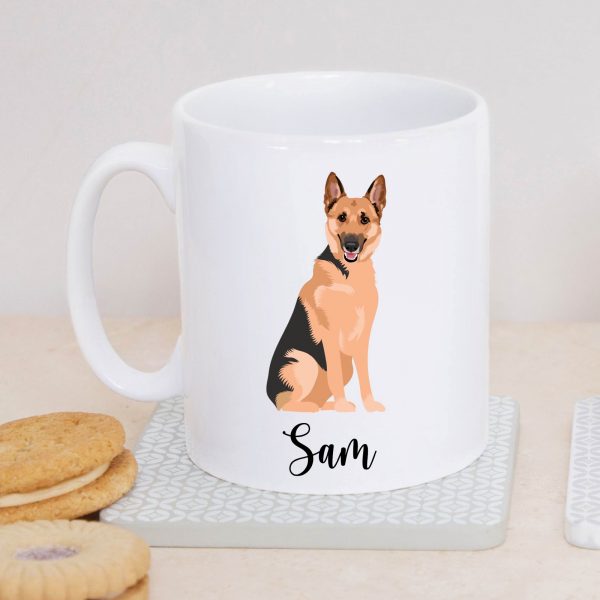Personalised Life Is Better With A Dog Ceramic Mug Cup - Image 5