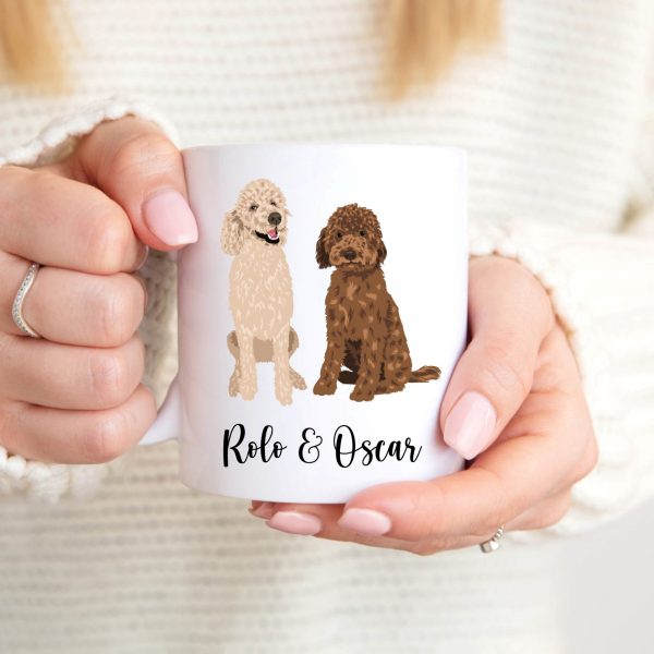 Personalised Life Is Better With Dogs Ceramic Mug Cup - Image 4