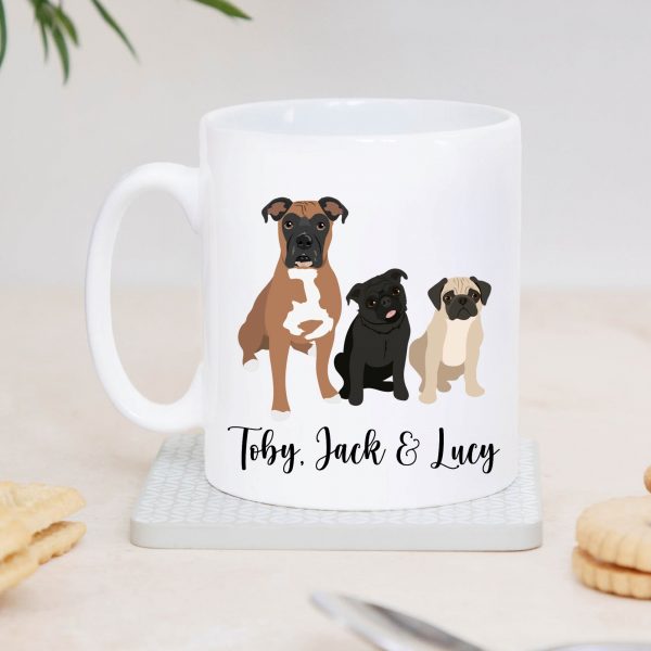 Personalised Life Is Better With Dogs Ceramic Mug Cup - Image 5
