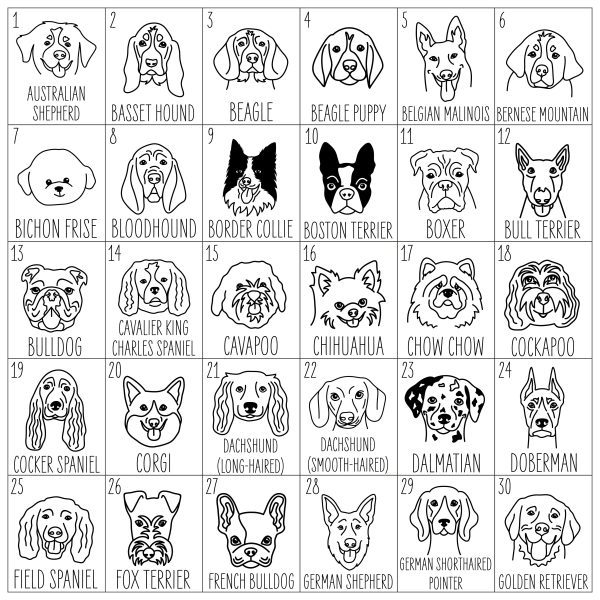 Personalised Dog Treats Linen Style Drawstring Bag Pouch - Image 7
