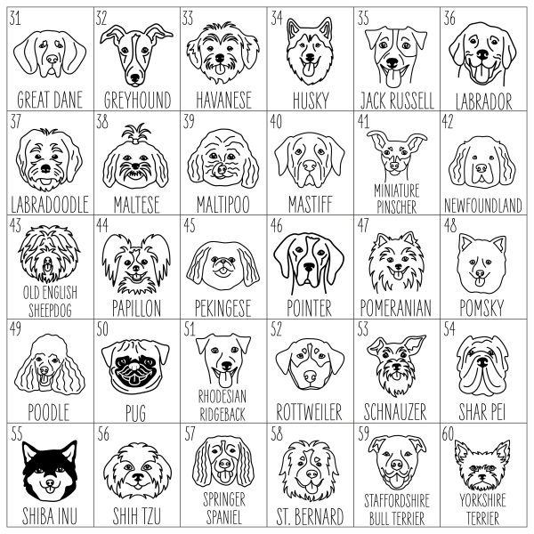 Personalised Dog Treats Linen Style Drawstring Bag Pouch - Image 8