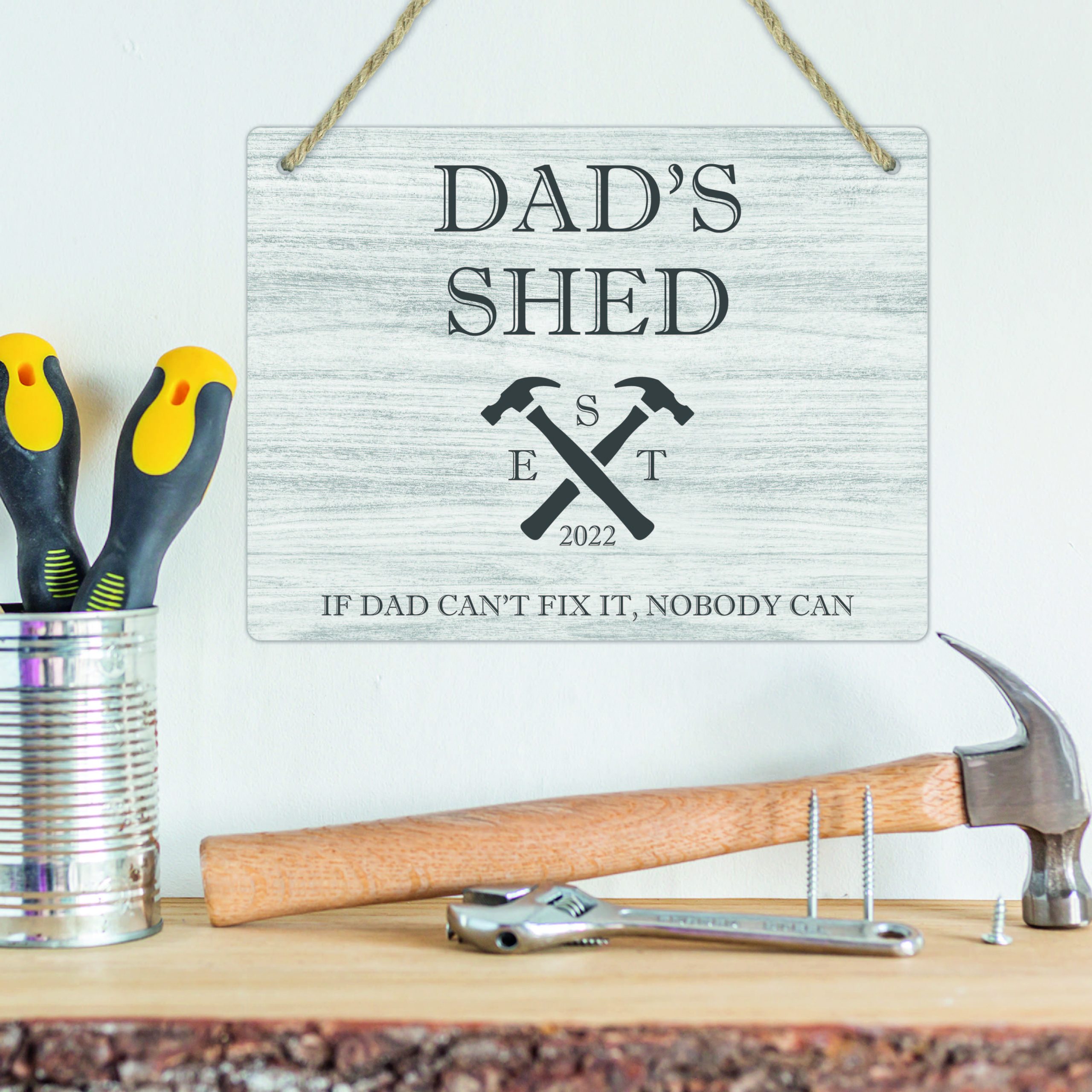 Personalised Metal Shed Sign - Gift for Man Cave Owner - Image 3