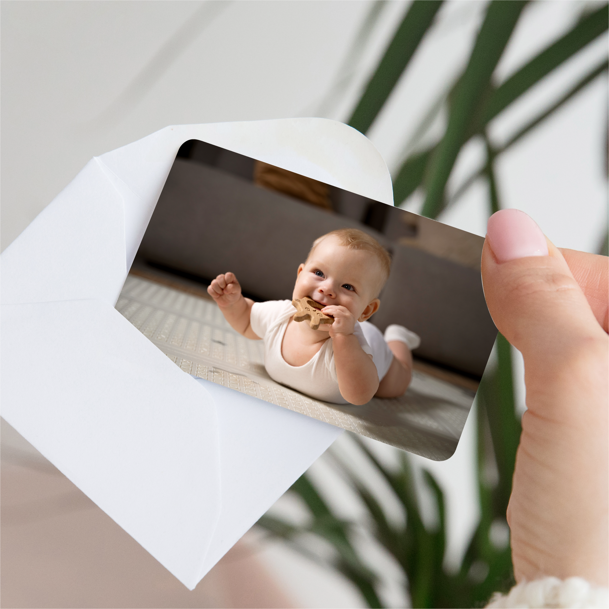 Personalised Day You Became My Grandma & Photo Metal Wallet Card - Gift for Grandma - Image 3