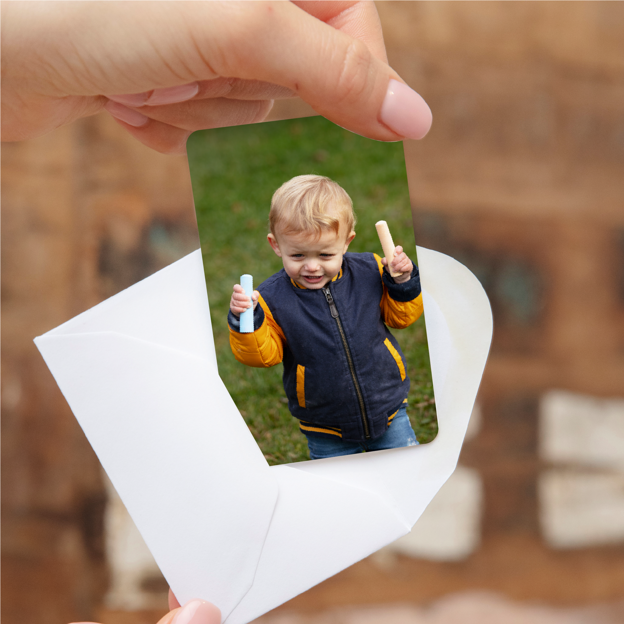 Personalised Day You Became My Grandma & Photo Metal Wallet Card - Gift for Grandma - Image 5