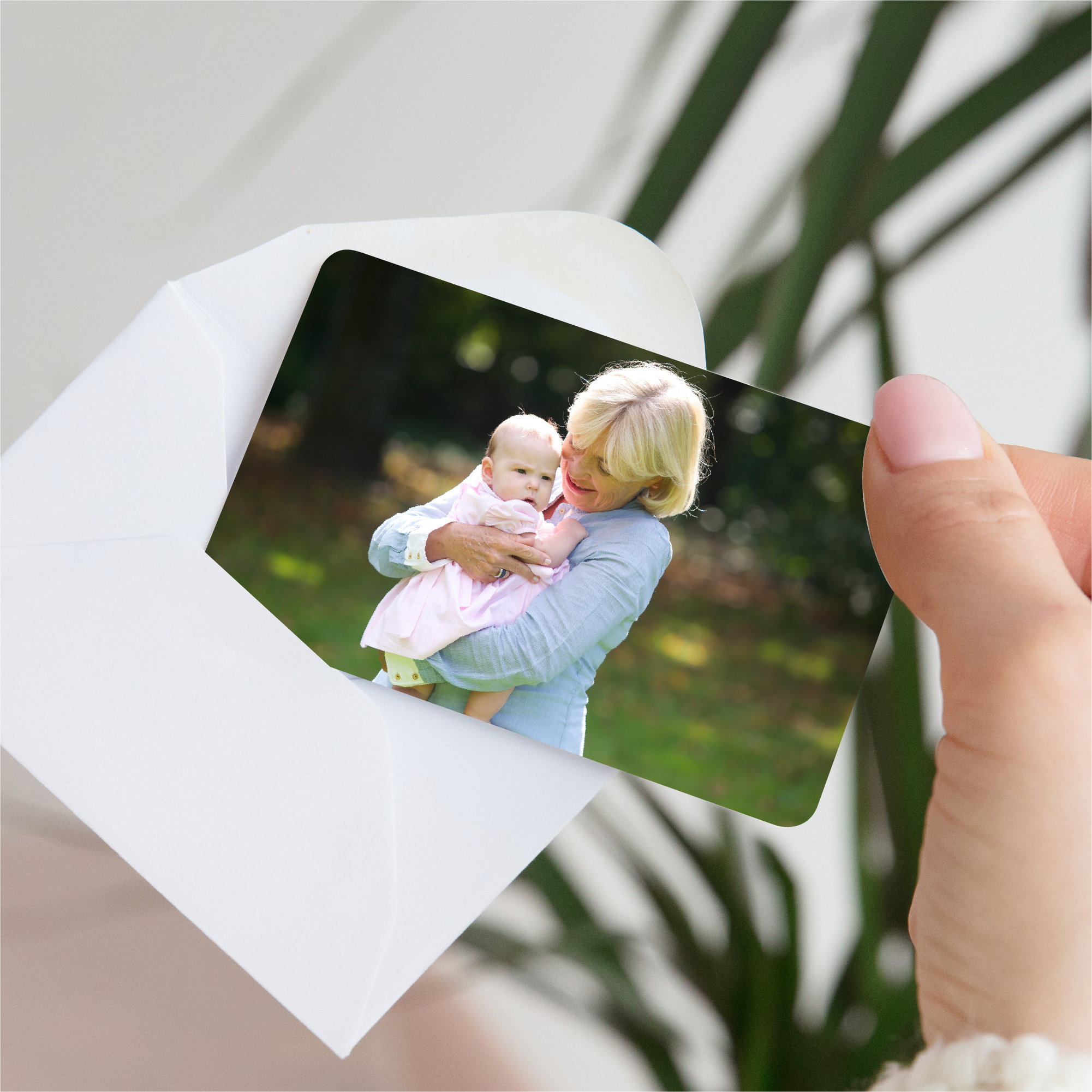 Personalised Day You Became My Nana & Photo Metal Wallet Card - Gift for Nana - Image 3