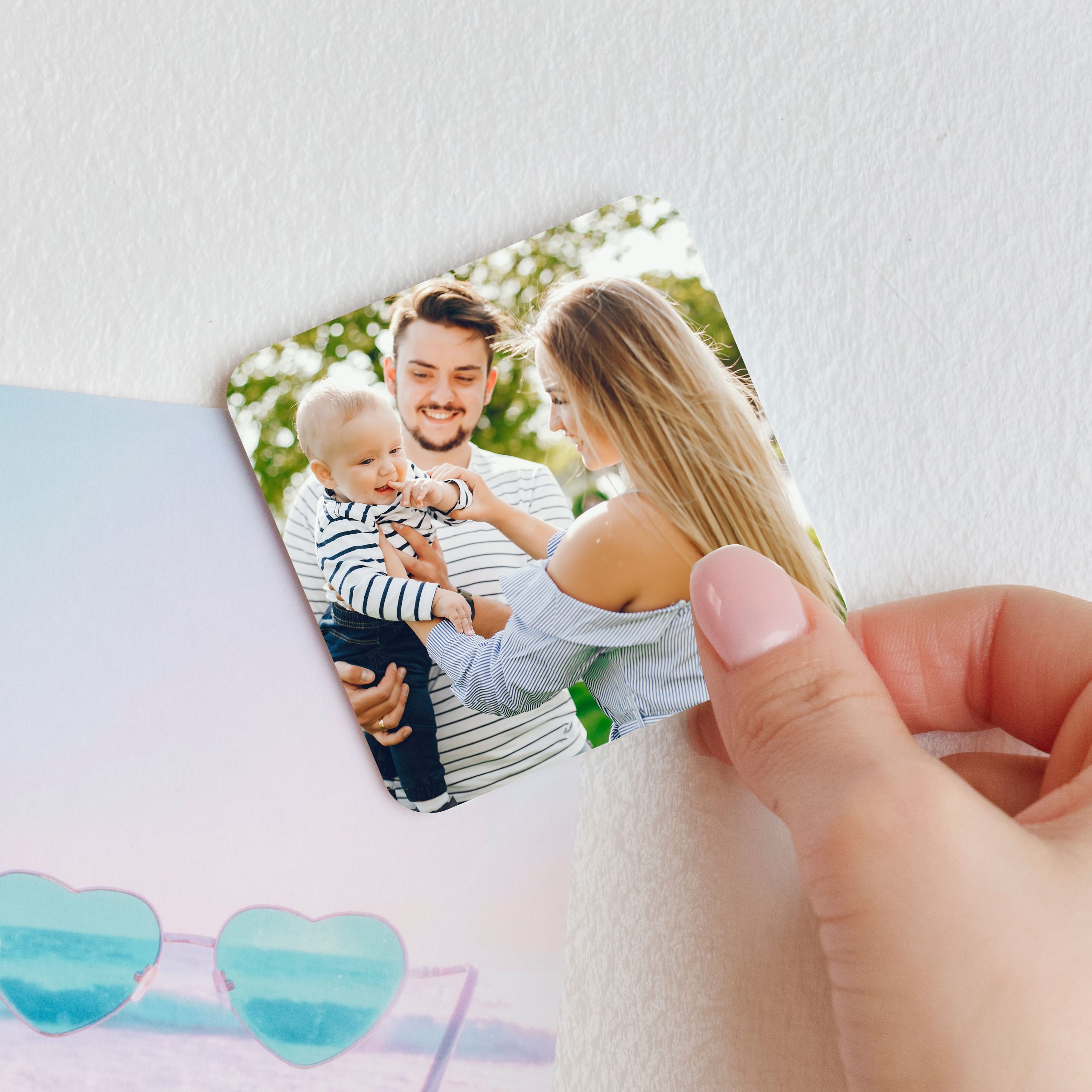 Personalised Photo Metal Fridge Magnet - Gift for Him or Her - Image 4