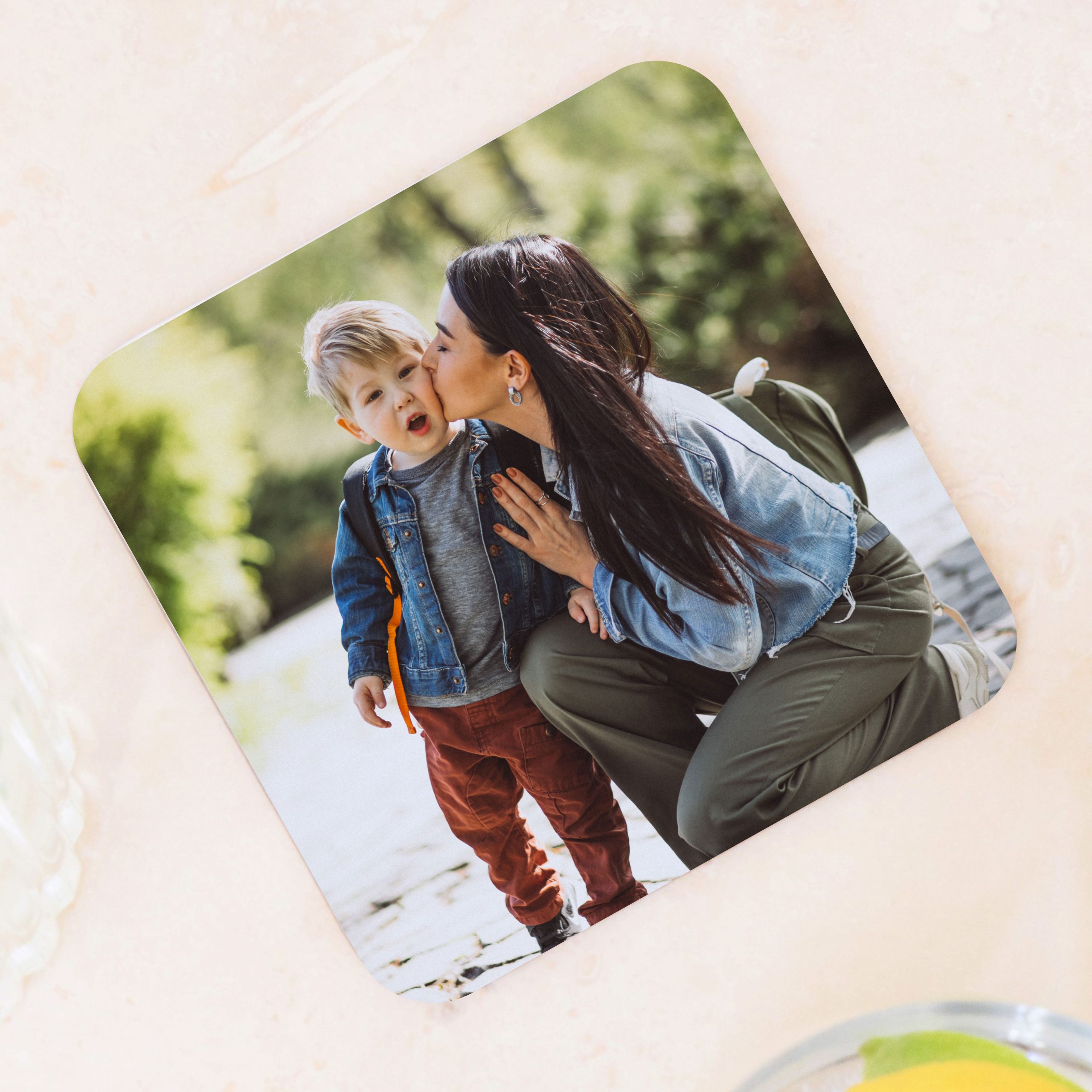 Personalised Photos Wooden Coaster Set - Gift for Him or Her - Image 4