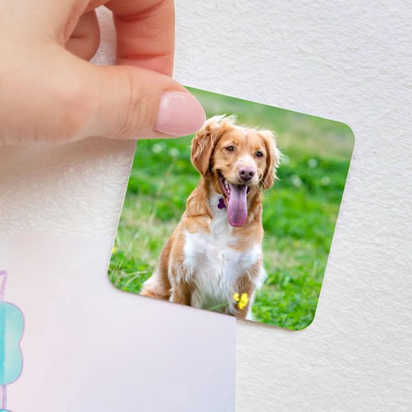 Personalised Photo Metal Fridge Magnet