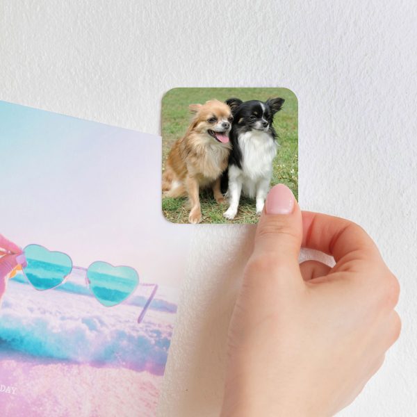Personalised Photo Metal Fridge Magnet - Image 2