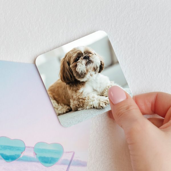 Personalised Photo Metal Fridge Magnet - Image 4