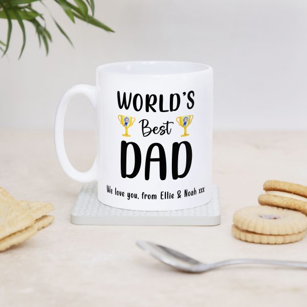 Personalised World's Best Dad Ceramic Mug - Image 8