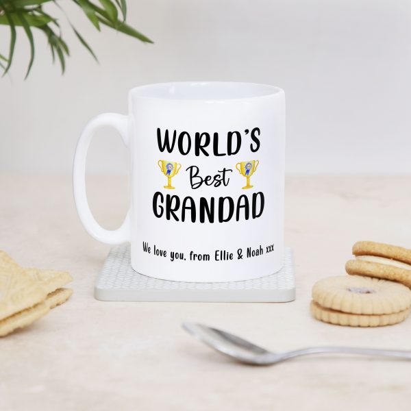 Personalised World's Best Grandad Ceramic Mug - Image 6