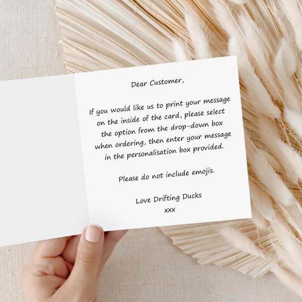 Personalised Son Wedding Day Card & Metal Wallet Card Keepsake - Image 4